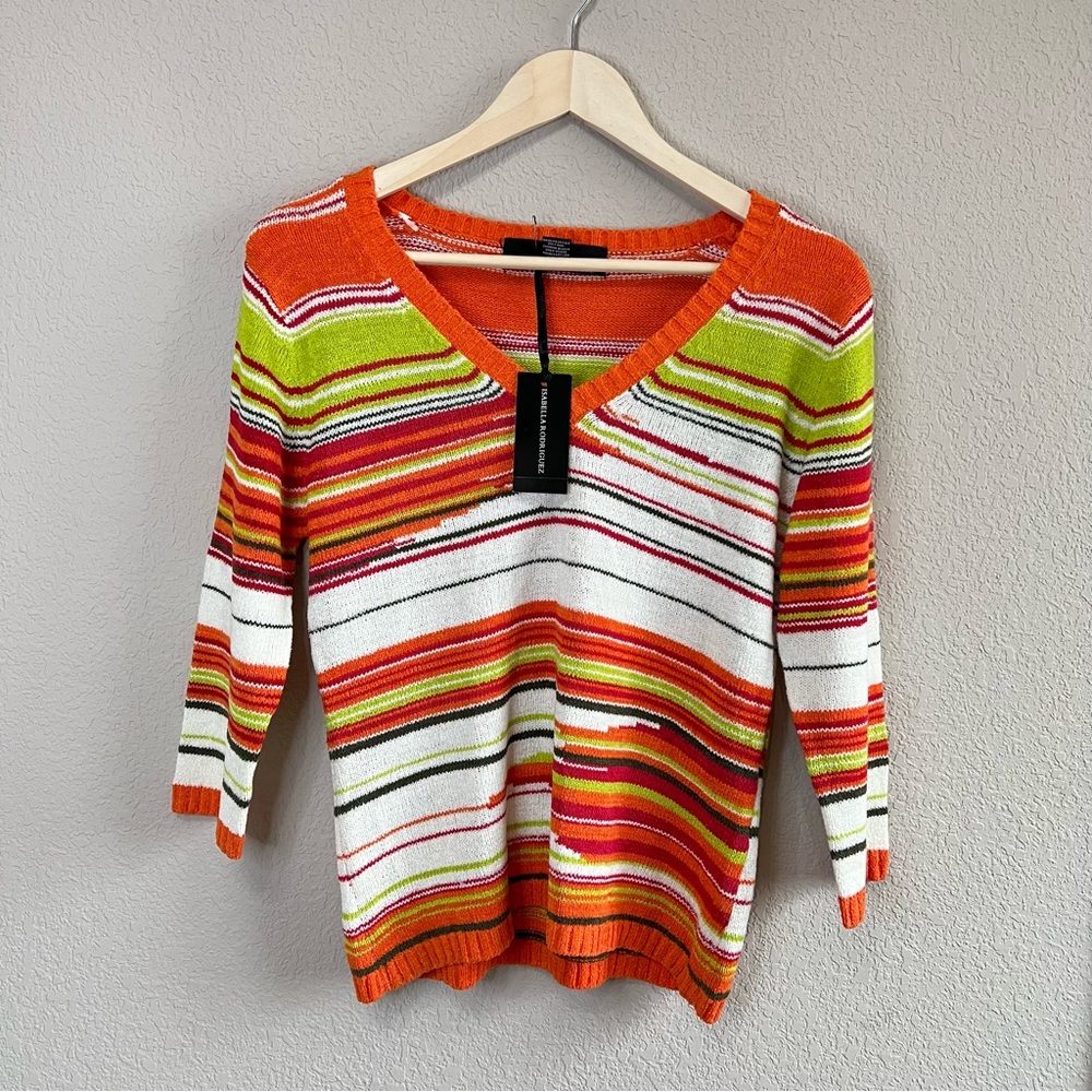 Unique funky colors sweater